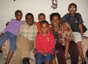 Nesibu and Bertikan's family. I have been richly blessed by knowing these two servants of the Lord and their family:)